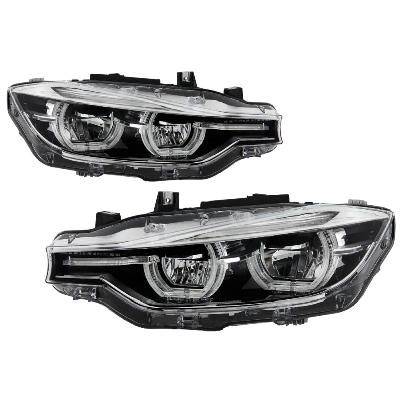 SPYDER BMW F30 3 Series 4Dr LED Projector Headlights Chrome PRO-JH-BF3012H-4D-LED-C 9948534