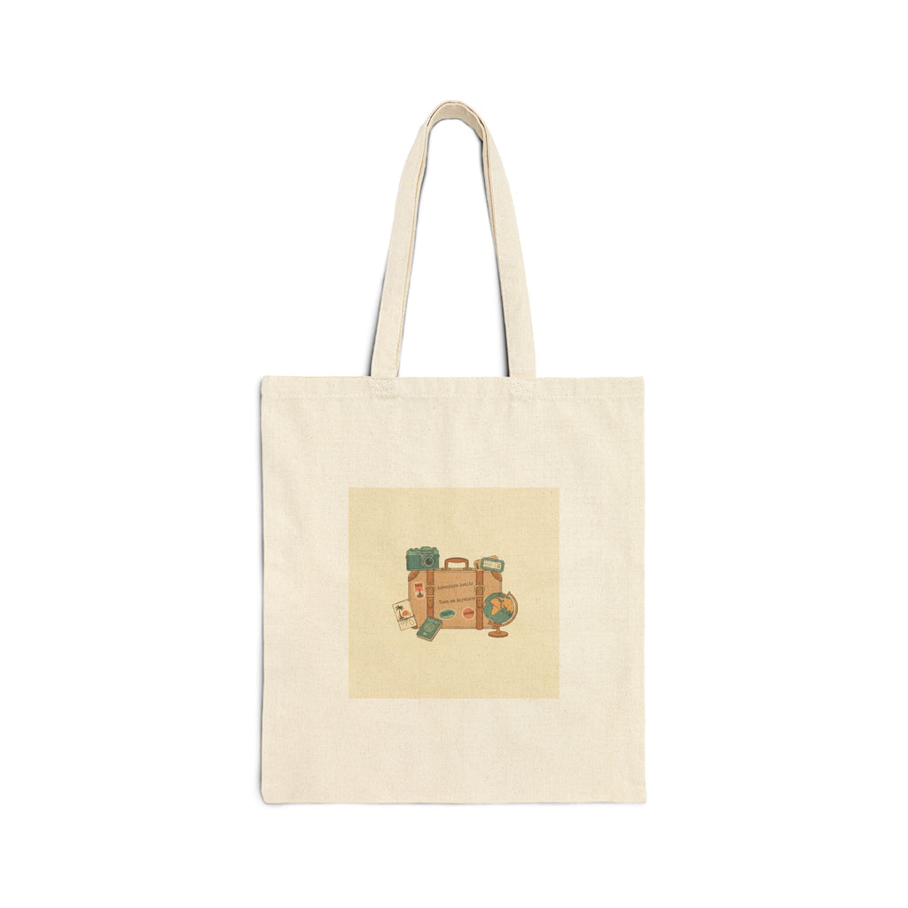 Vintage Travel Stamp Tote | passport stamp, wanderlust postcard