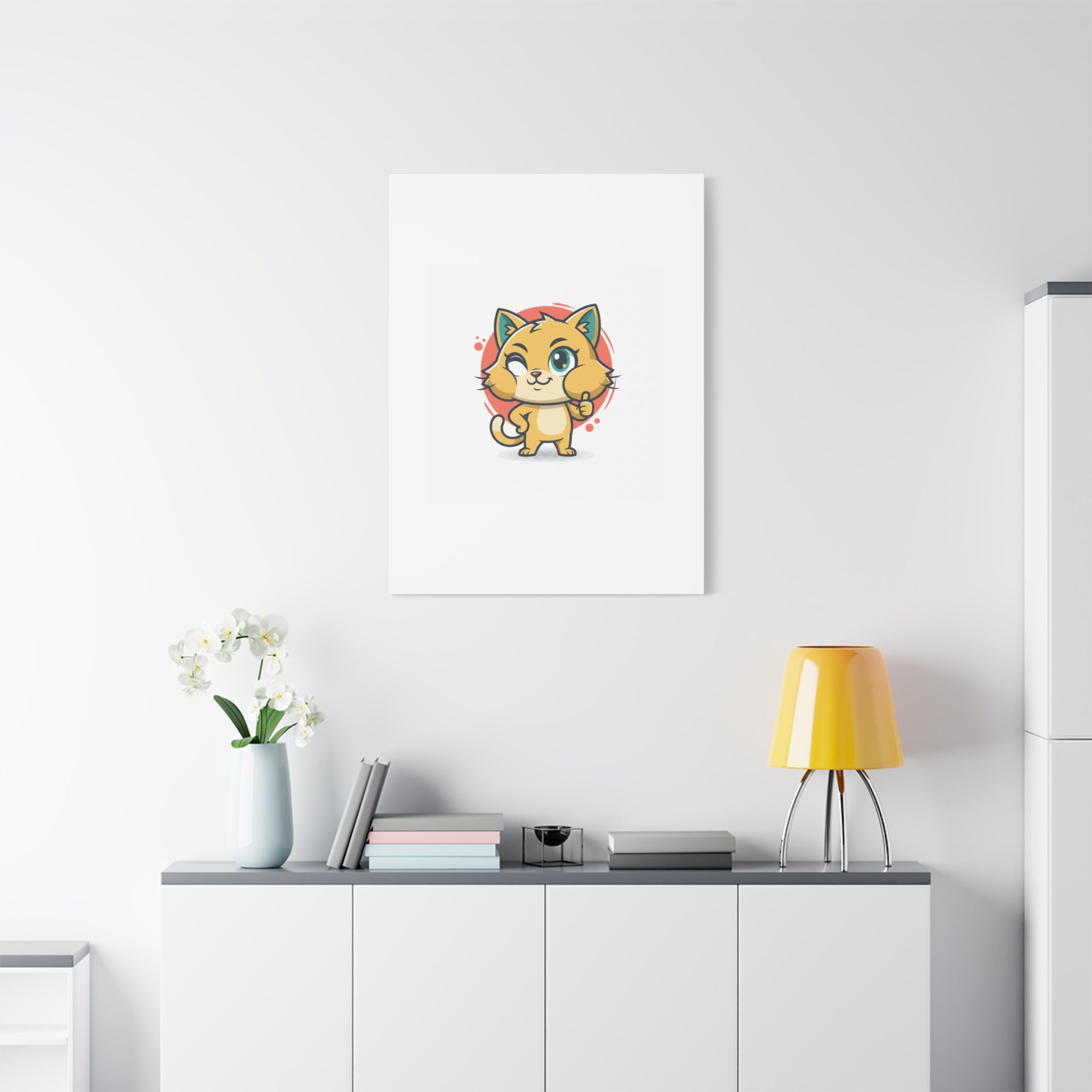 Cheeky Rodent Art Print | Rodent-Core Cute Rat/Mice Wall Canvas
