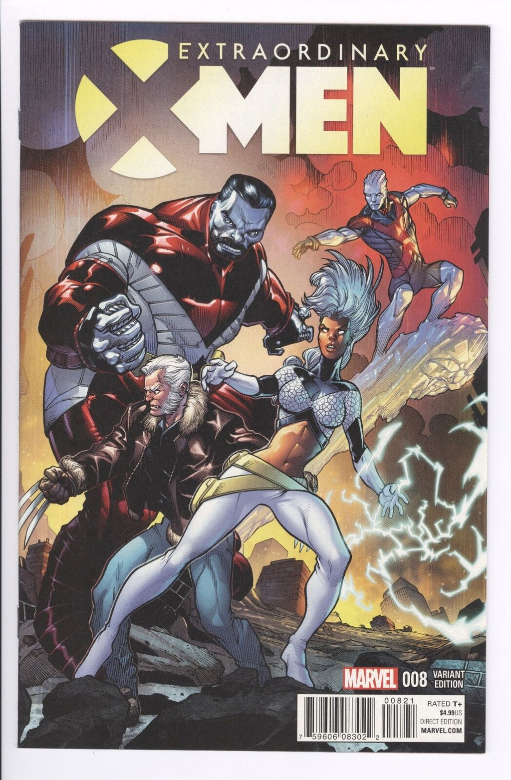 EXTRAORDINARY X-MEN #8 LARRY STROMEN 1:15 RETAILER INCENTIVE VARIANT NM