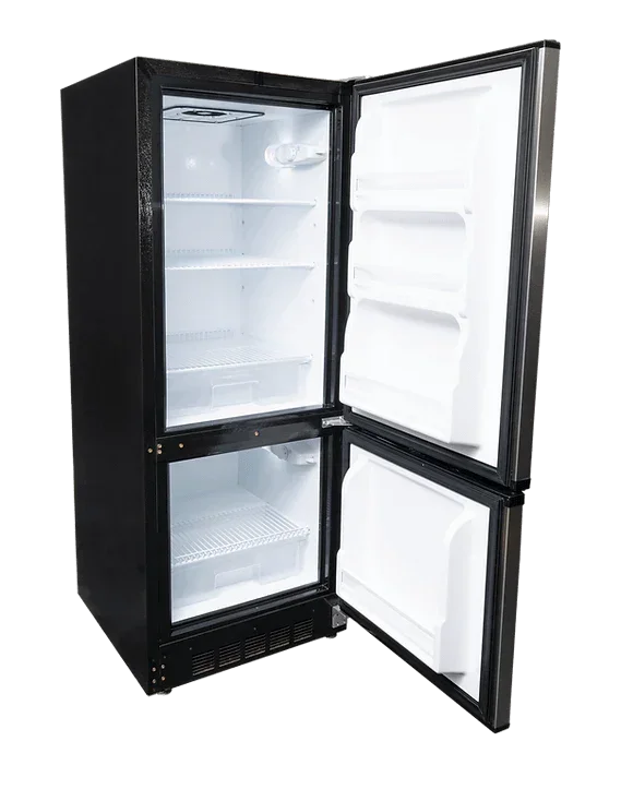 SunStar 10CU Solar DC/AC Refrigerator - Stainless Steel ST-10RF-SS