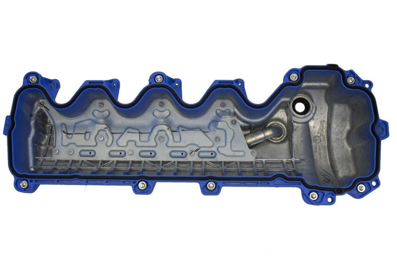 Ford 4.6L 3-Valve V/C Blue Powder Coated w/Logo FRDM6582-FR3VBL