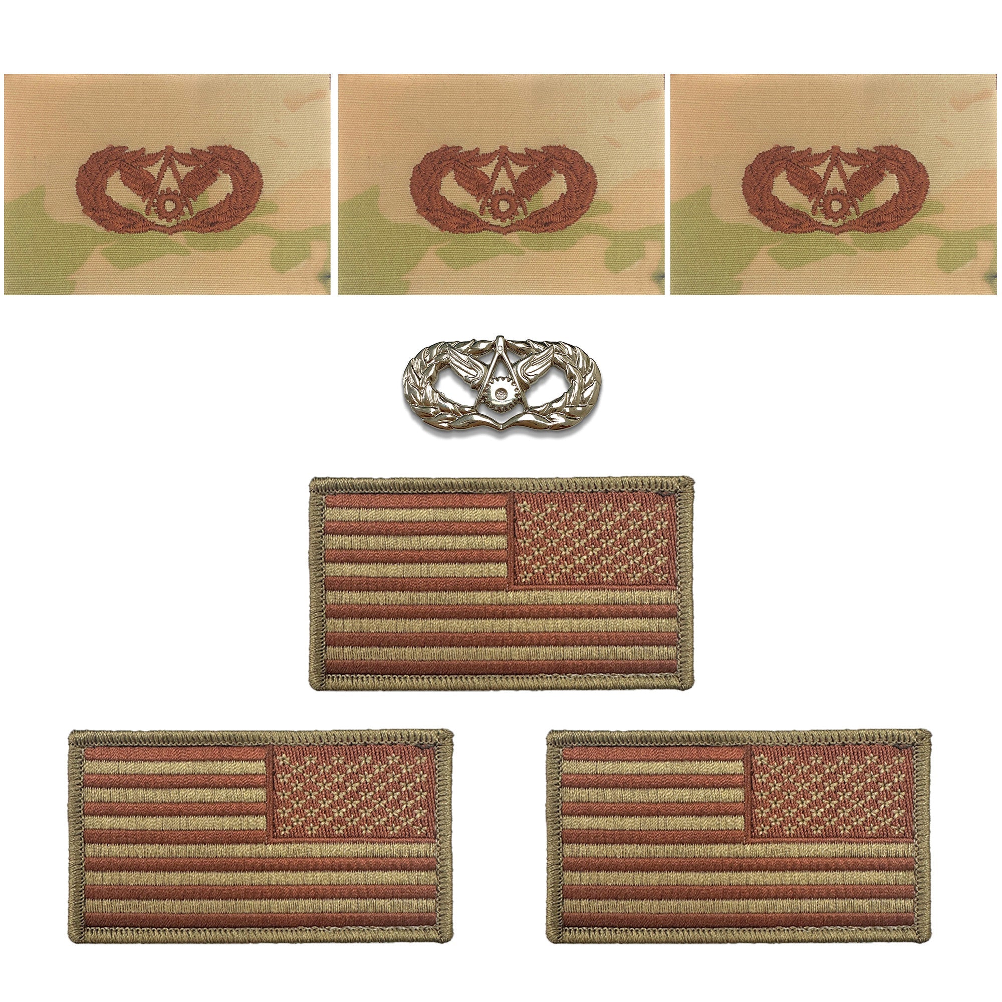 Air Force Civil Engineer Basic Badge Bundle