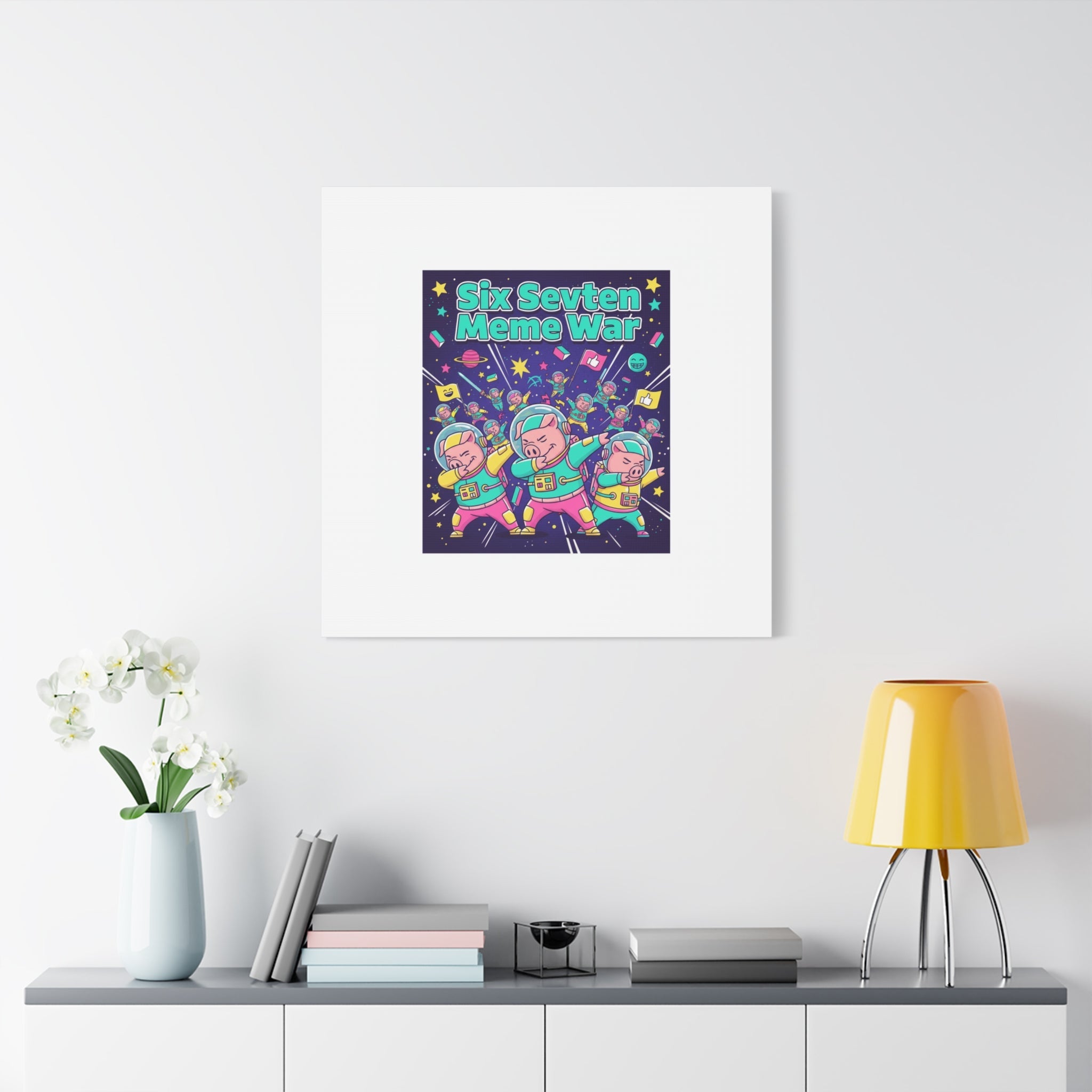 Six Sevven Meme War™ Canvas Tote | Nissspelled Edition
