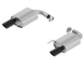 Borla Atak S Rear Section 15-17 Ford Mustang GT 5.0L V8 MT/AT 2.5in pipe 4in tip (Black Chrome) 11895BC