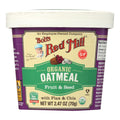 Bob's Red Mill Organic Fruit & Seed Oatmeal Cups, Gluten-Free, 2.47 Oz (Case of 12)