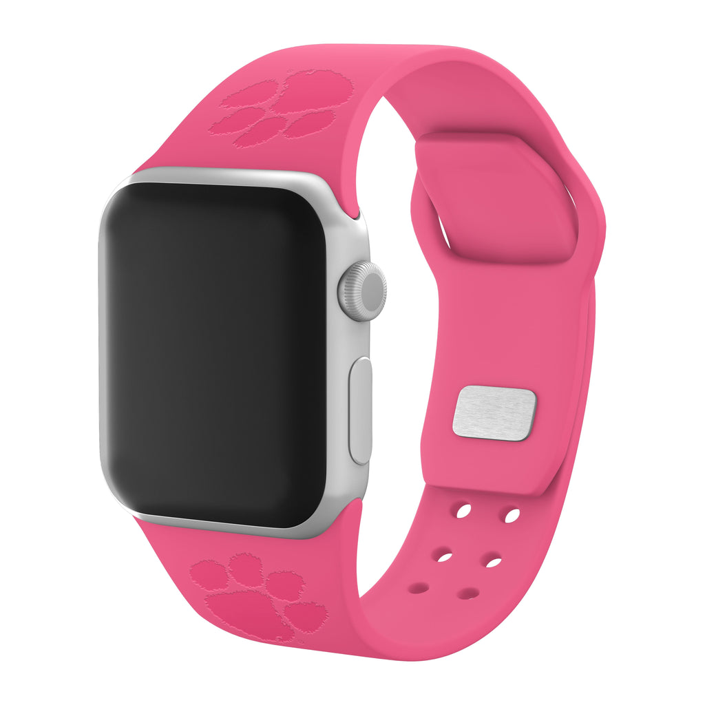 Clemson Tigers Engraved Apple Watch Band