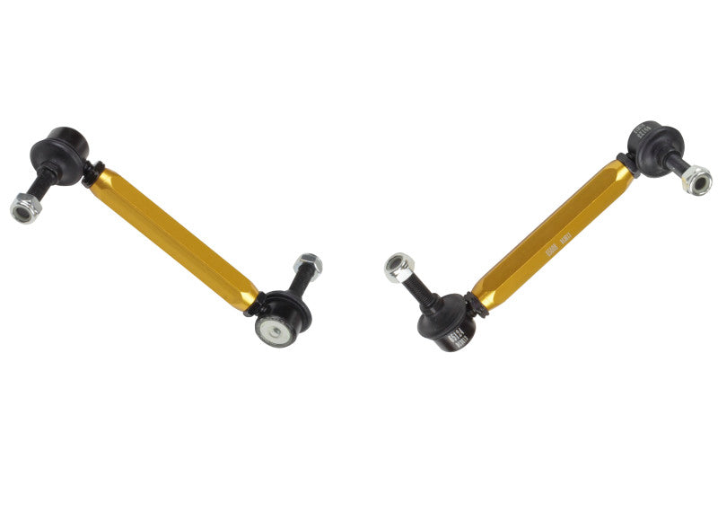 Whiteline Sway Bar Link Kit Heavy Duty Adj Steel Ball Nissan GT-R 2009-2011