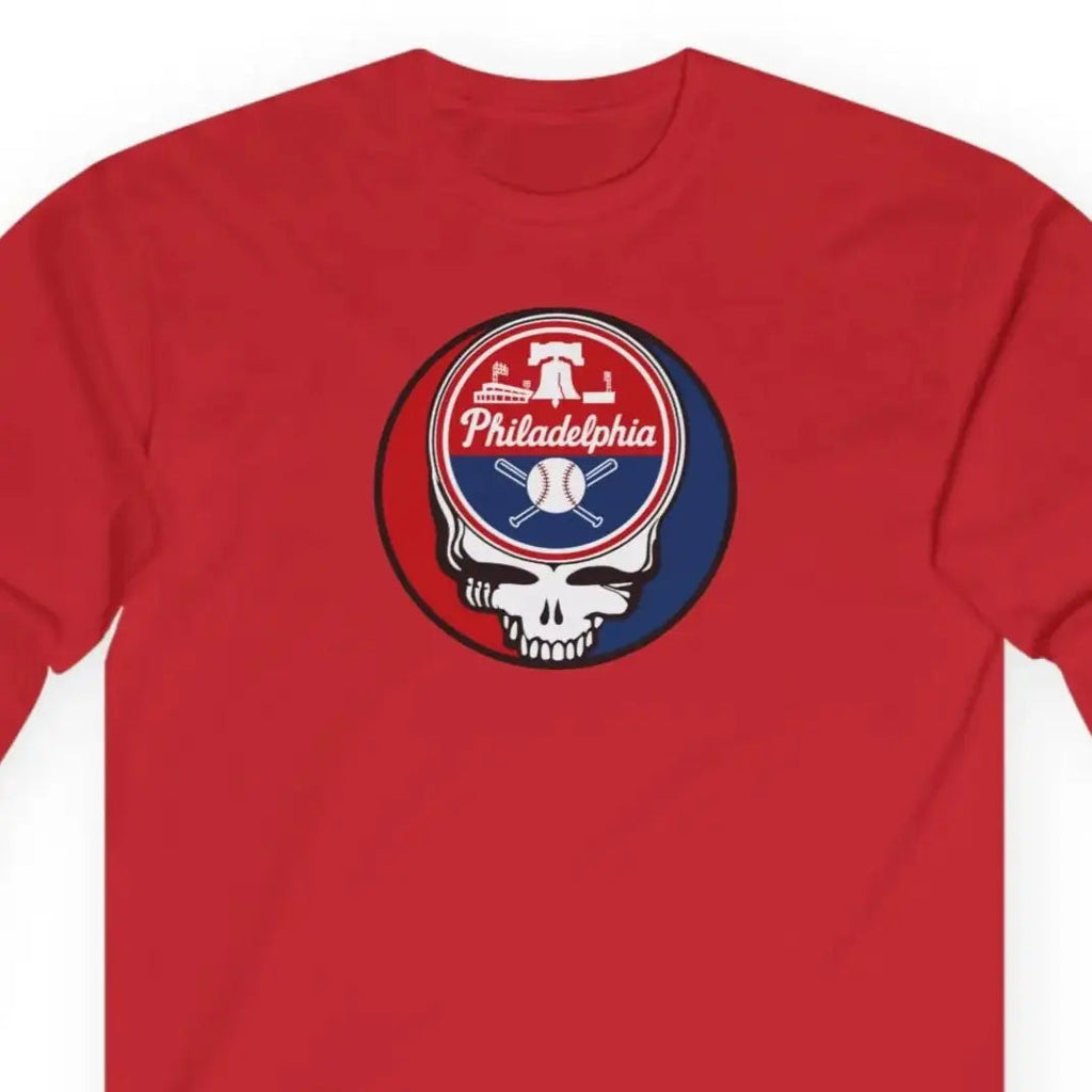 Philadelphia Phillies Original Stealie Long Sleeve T-Shirt