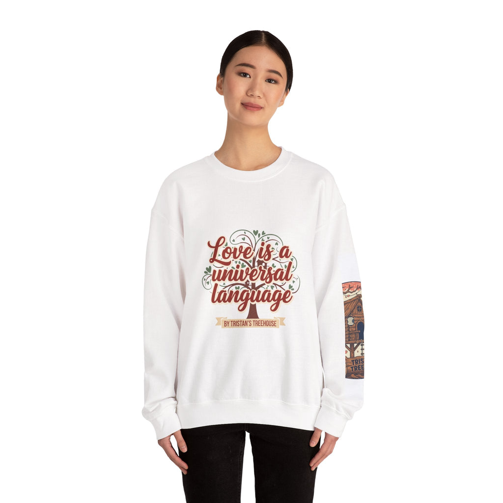 Love Is a Universal Language Crewneck Sweatshirt