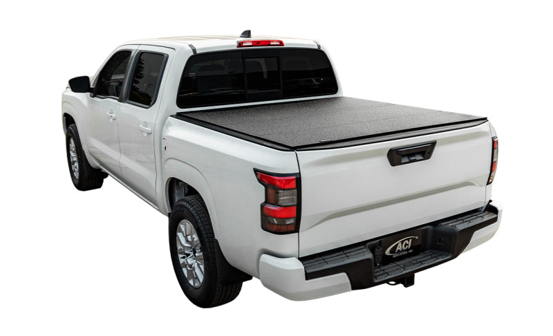 Access 2022+ Nissan Frontier 5ft Bed (w/ or w/o utili-track) LOMAX Trifold Bed Cover - Matte Black B1030059
