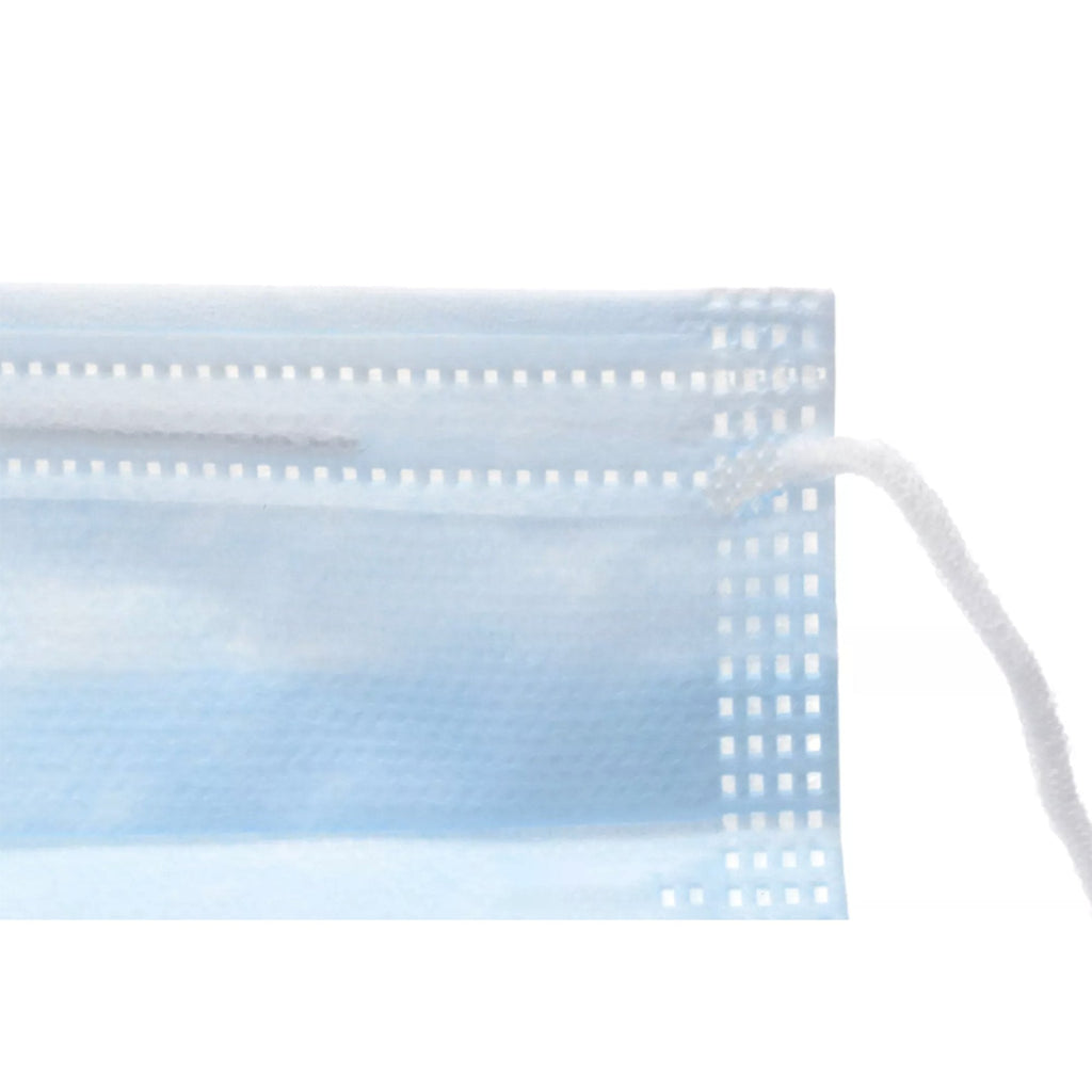 Procedure Mask Cardinal Health™ ASTM Level 1 Earloops One Size Fits Most AT71021M