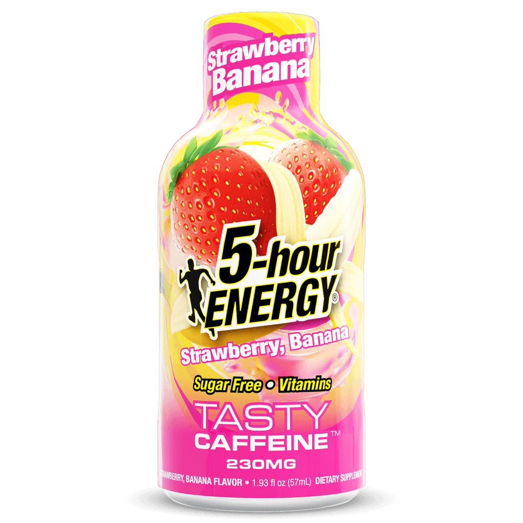Strawberry Banana Flavor Extra Strength 5-hour ENERGY Shots