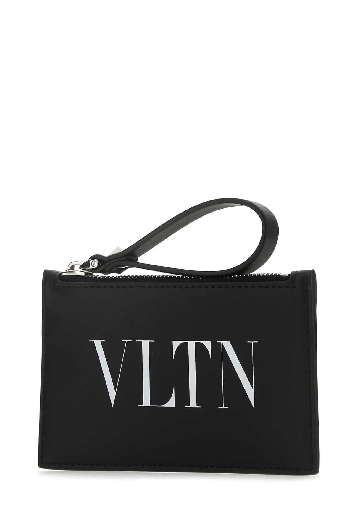 VALENTINO GARAVANI Mini Leather Card Holder for Men
