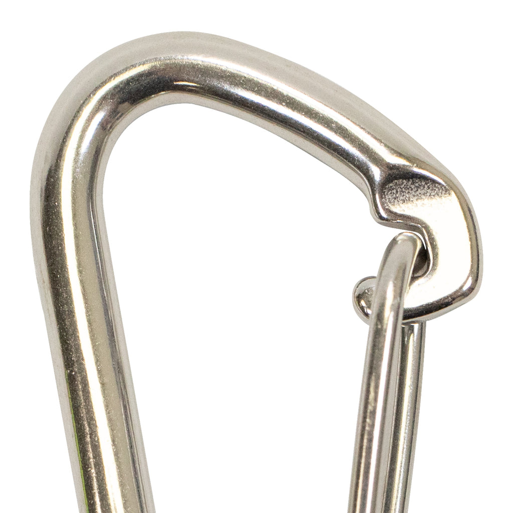 Scuba Choice Boat Marine Clip Stainless Steel Safety Spring Hook Carabiner, 3"