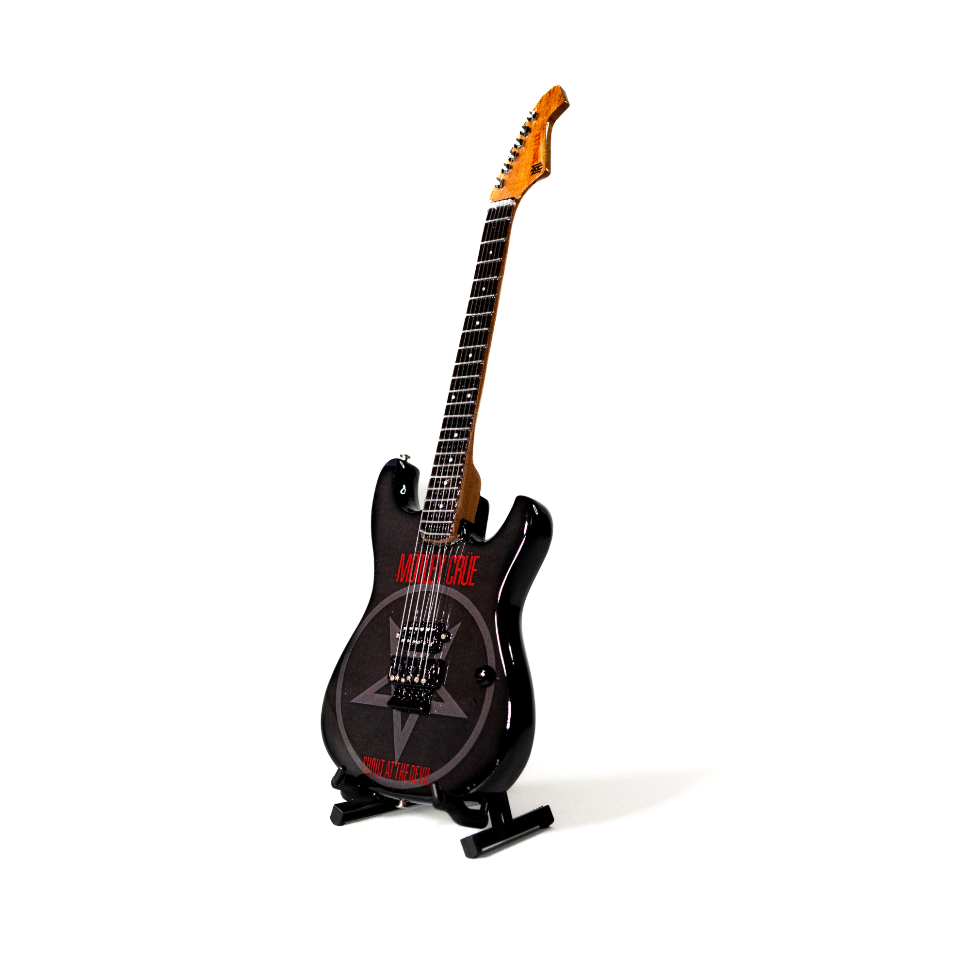 Mötley Crüe "Shout at the Devil" Miniature Guitar