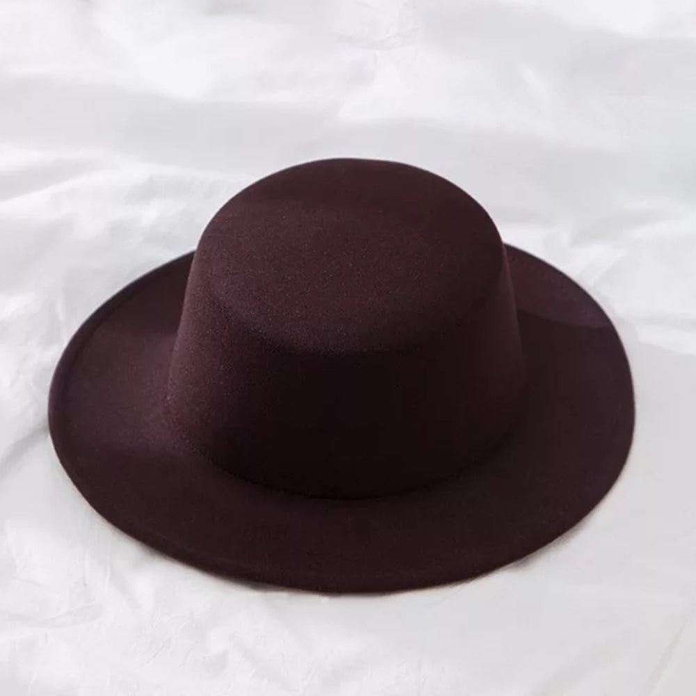 Winter Autumn Woolen Women Men Fedora Hats Fashionable Women Classic Wide Brim Fedora Hat Adjustable Big Fedoras Hat Luxury Brim Fedora Hat Summer Men Classic Hat