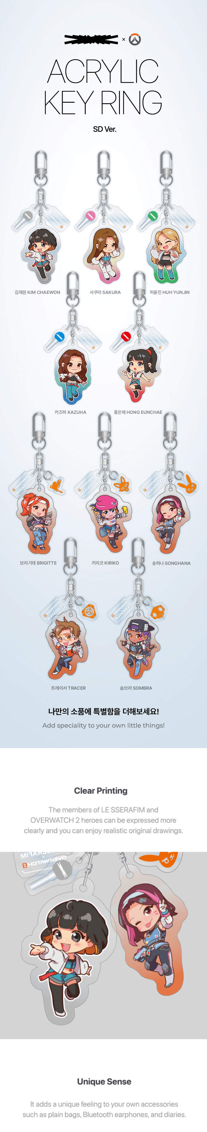 LE SSERAFIM x Overwatch 2 Special Collection Official MD