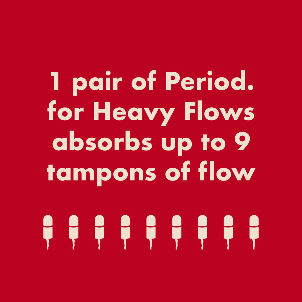 The High Waisted Period. in SportyStretch™ For Heavy Flows