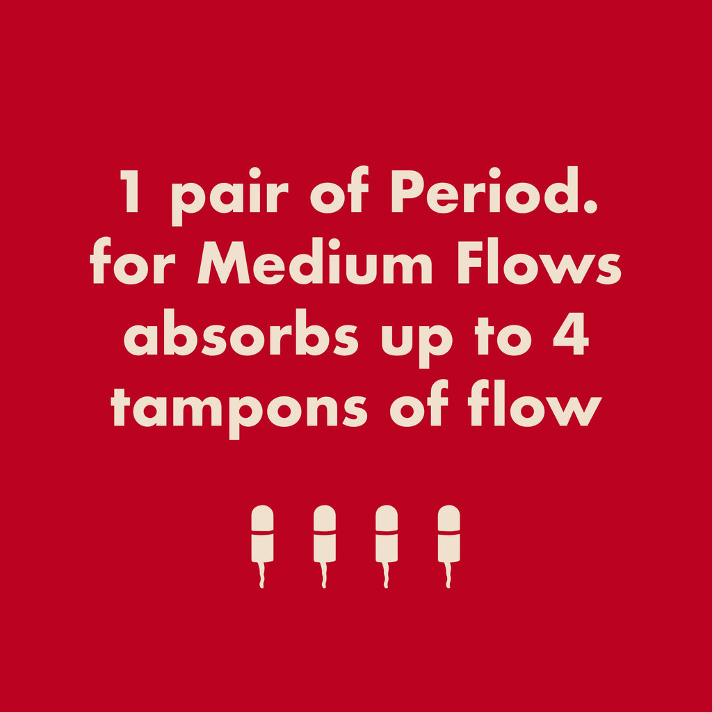 The Boyshort Period. in Microfiber for Medium Flows.