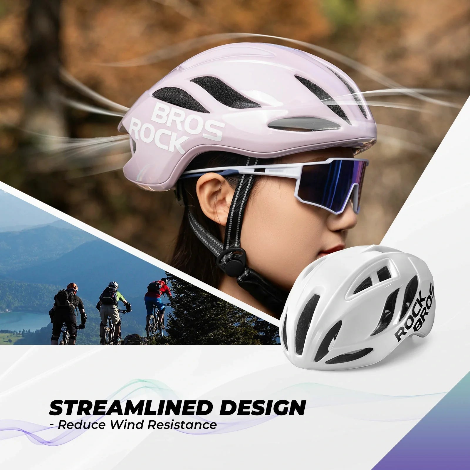 ROCKBROS Ultra-Light Bike Helmet Maximum Protection Ultimate Comfort