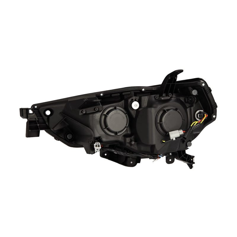 AlphaRex 14-20 Toyota 4Runner LUXX LED Proj Headlights Black w/Activ Light/Seq Signal/DRL 880849 *Discontinued
