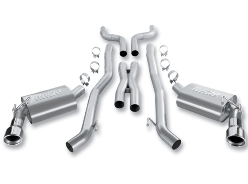 Borla 10 Chevrolet Camaro SS 6.2L-V8 SS Catback Exhaust & X Pipe 140348