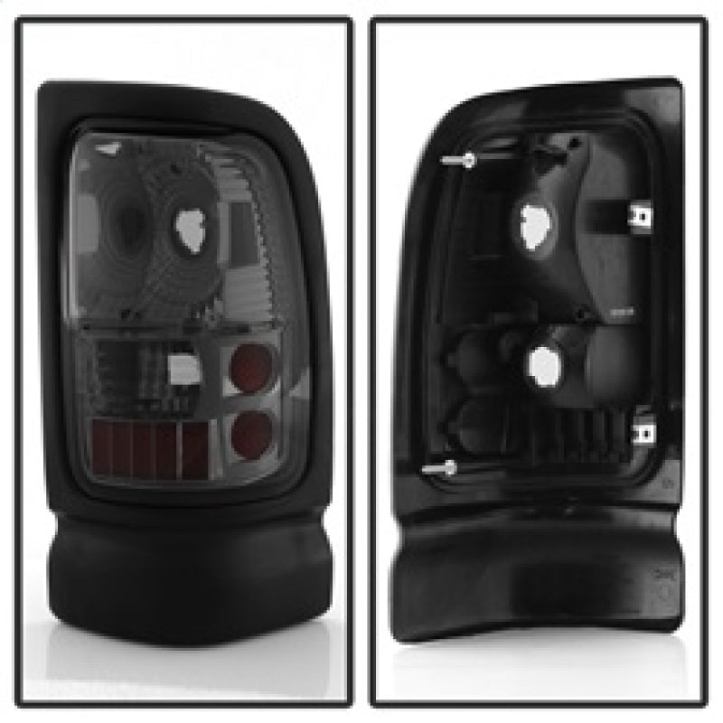 SPYDER Xtune Dodge Ram 1500/2500/3500 94-01 Euro Style Tail Lights Smoke ALT-ON-DRAM94-SM 5012814