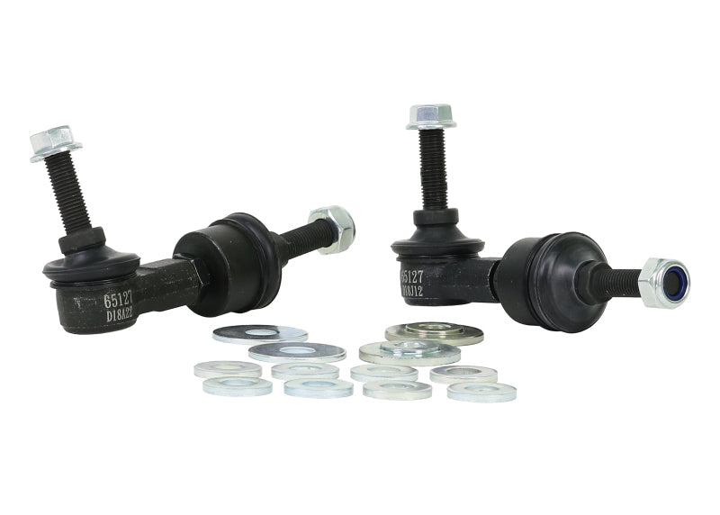 Whiteline Sway Bar Link Kit Heavy Duty Adj Steel Ball Nissan 240SX 1989-1998