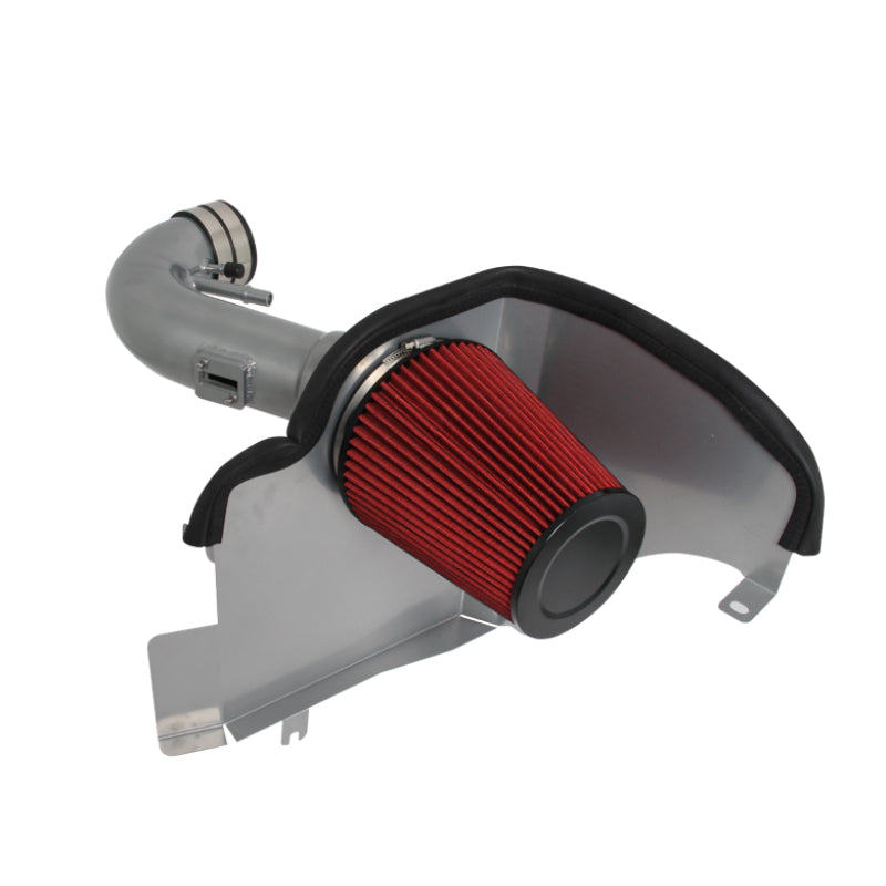 SPYDER Xtune Ford MUStang 2011-2013 Gt 5.0L V8 Intake ( w/Heat Shield Red Filter ) Gray IN-HS-FM11V8-50-GY 9932472