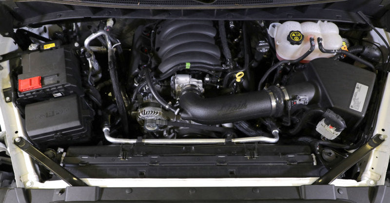 Airaid 19-20 Chevrolet Silverado 1500 V6-4.3L Jr Intake Kit - Oiled / Yellow Media 204-795