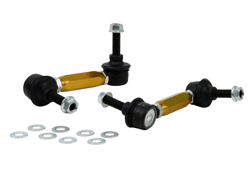 Whiteline Sway Bar Link Kit Heavy Duty Adj Steel Ball Audi A3 2006-2012
