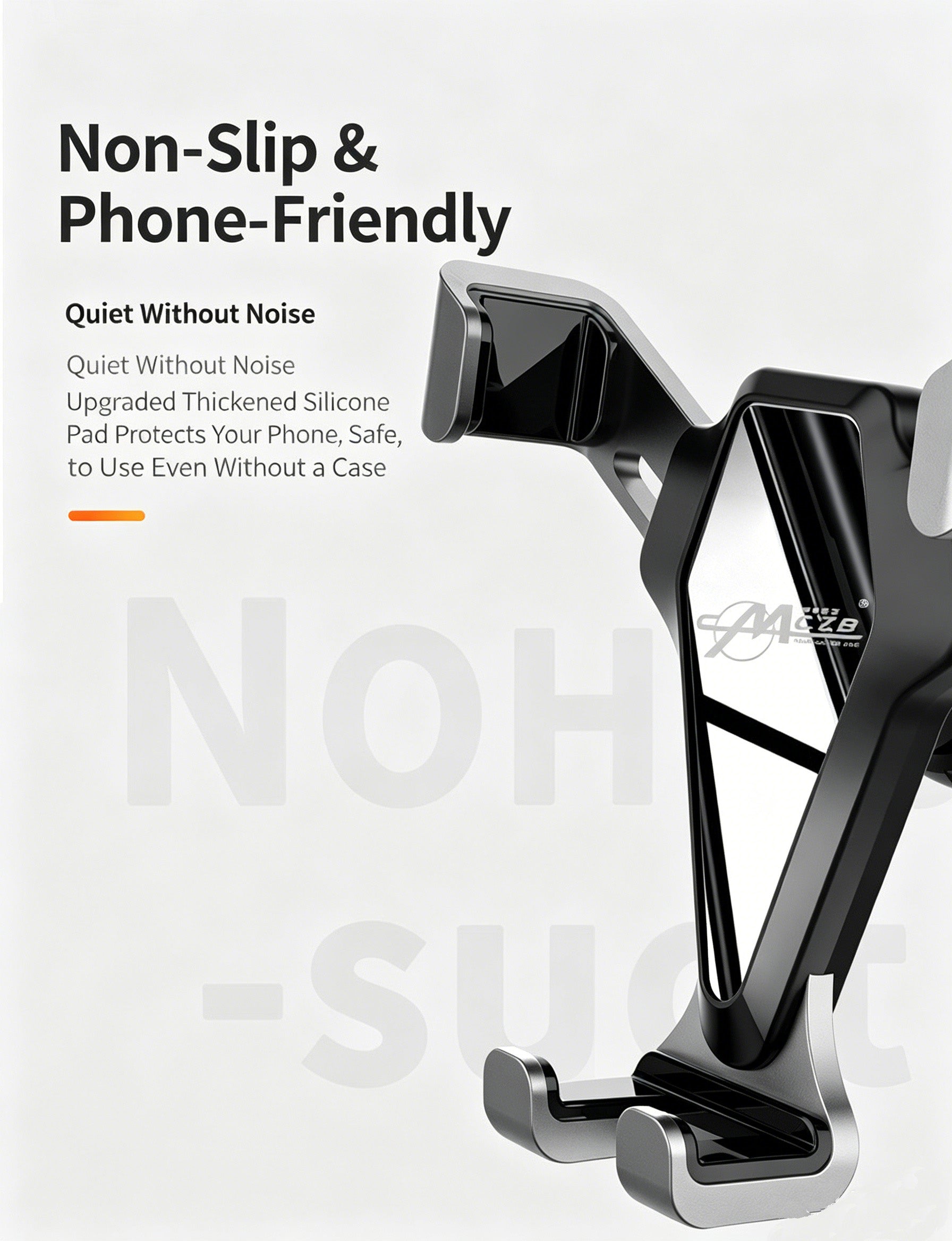 Gravity Car Phone Mount, Suction Cup Multi-functional Universal Cell Phone Holder For Car