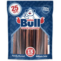 ValueBull Collagen Sticks for Small Dogs, 12 Inch Thin Chews, Natural Dog Treats, 25 Count