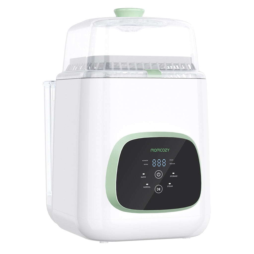 Baby Bottle Washer and Sterilizer Momcozy CleanPal Pro For Baby Bottles BS003-GW10NB
