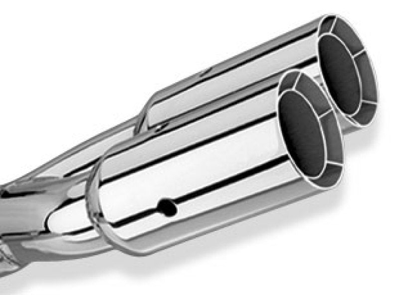 Borla Universal Polished Tip Dual Round Intercooled (inlet 2 1/2in. Outlet 3in) *NO Returns* 20203