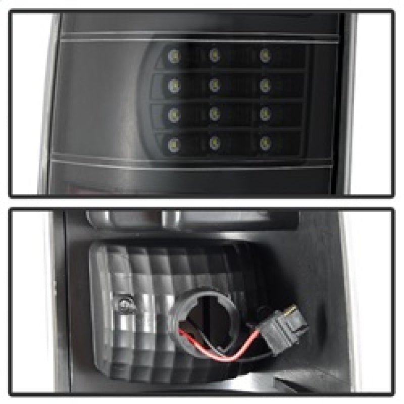 SPYDER xTune 03-06 Chevrolet Silverado 1500 LED Tail Lights - Black (ALT-JH-CSIL03-LED-BK) 9037634