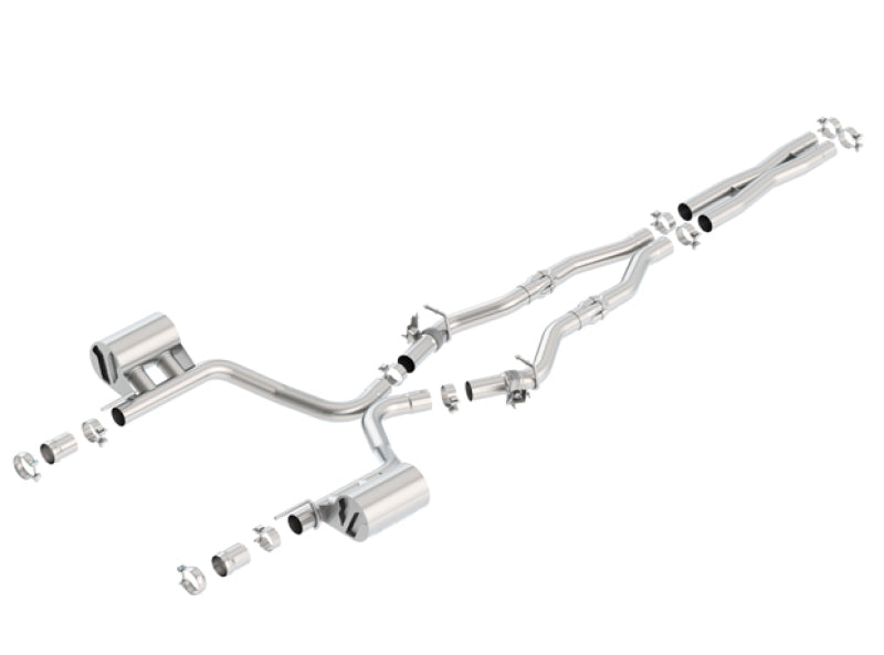 Borla 16-17 Dodge Challenger R/T 5.7L MT/AT ATAK Catback Exhaust (w/MDS Valves ONLY) 140714