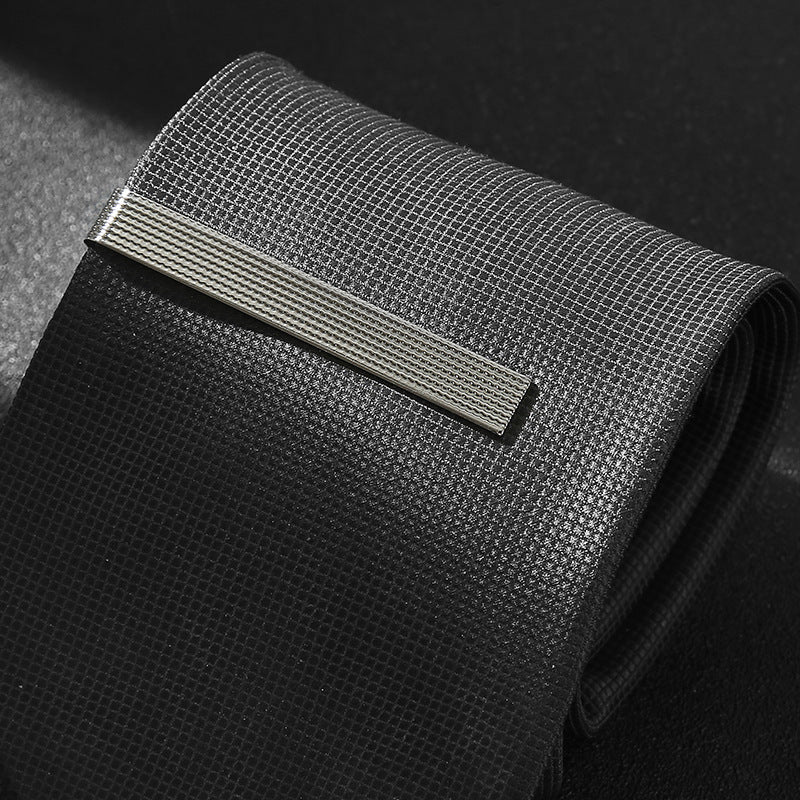 Fashionable One-word Tie Clip Solid Color Simple Elegant Everyday Fashion Bridegroom Tie Decoration
