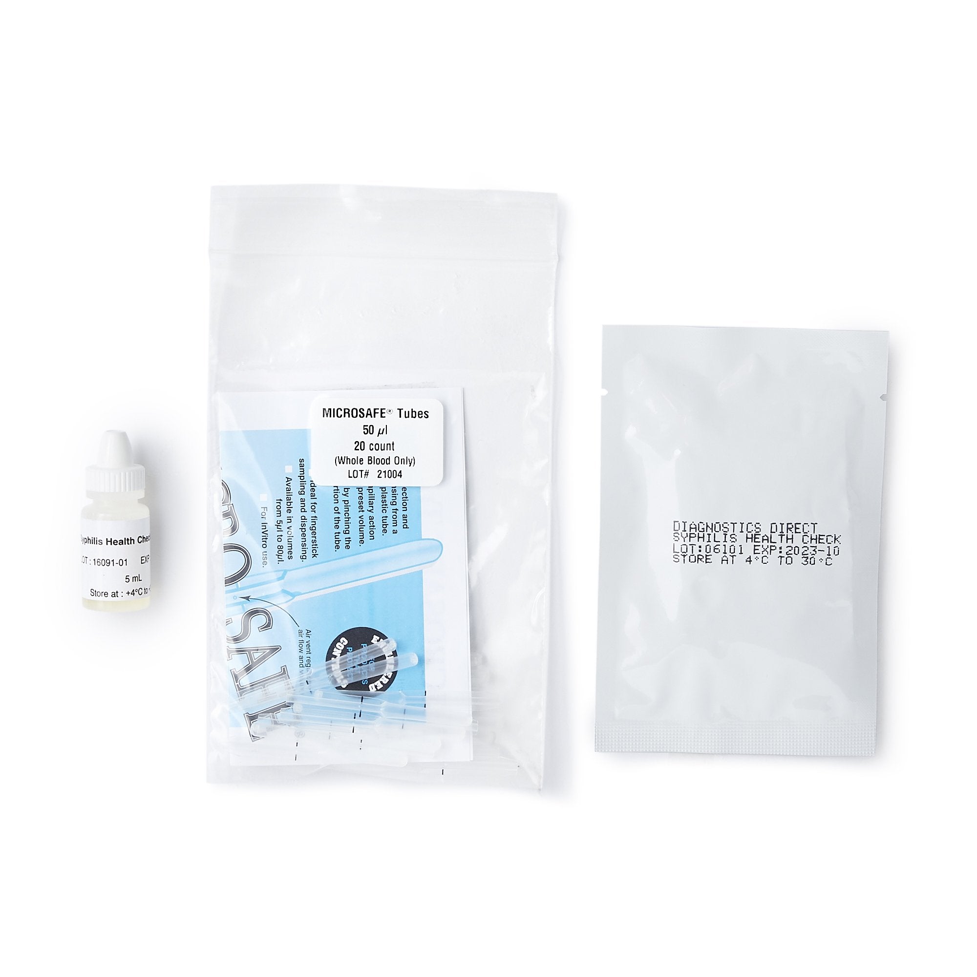 Syphilis Health Check™ Infectious Disease Immunoassay Sexual Health Test Kit 1001-0698