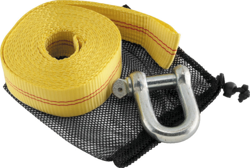 QuadBoss, QuadBoss Heavy Duty Tow Strap - 20 Foot for Powersports and Rescue Applications