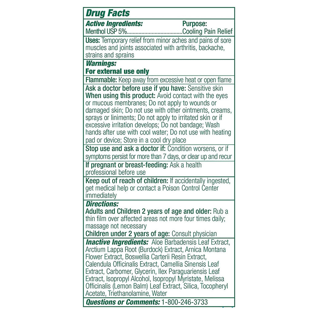 Biofreeze® Professional 5% Menthol Topical Pain Relief Gel, 4-ounce Tube RKT3209976