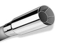 Borla Universal Polished Tip Single Round Intercooled (inlet 2 1/2in. Outlet 2 1/2in)  *NO Returns* 20104