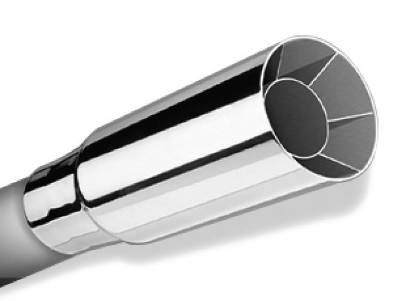 Borla Universal Polished Tip Single Round Intercooled (inlet 2in. Outlet 2 1/2in) *NO Returns* 20102