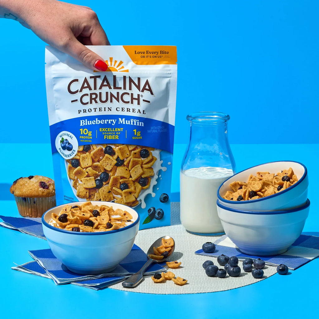 Catalina Crunch Blueberry Muffin Keto Cereal, 8 oz. (Pack of 6)