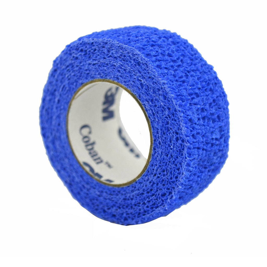 3M™ Coban™ Self-adherent Closure Cohesive Bandage, 2 Inch x 5 Yard, Blue 1582B