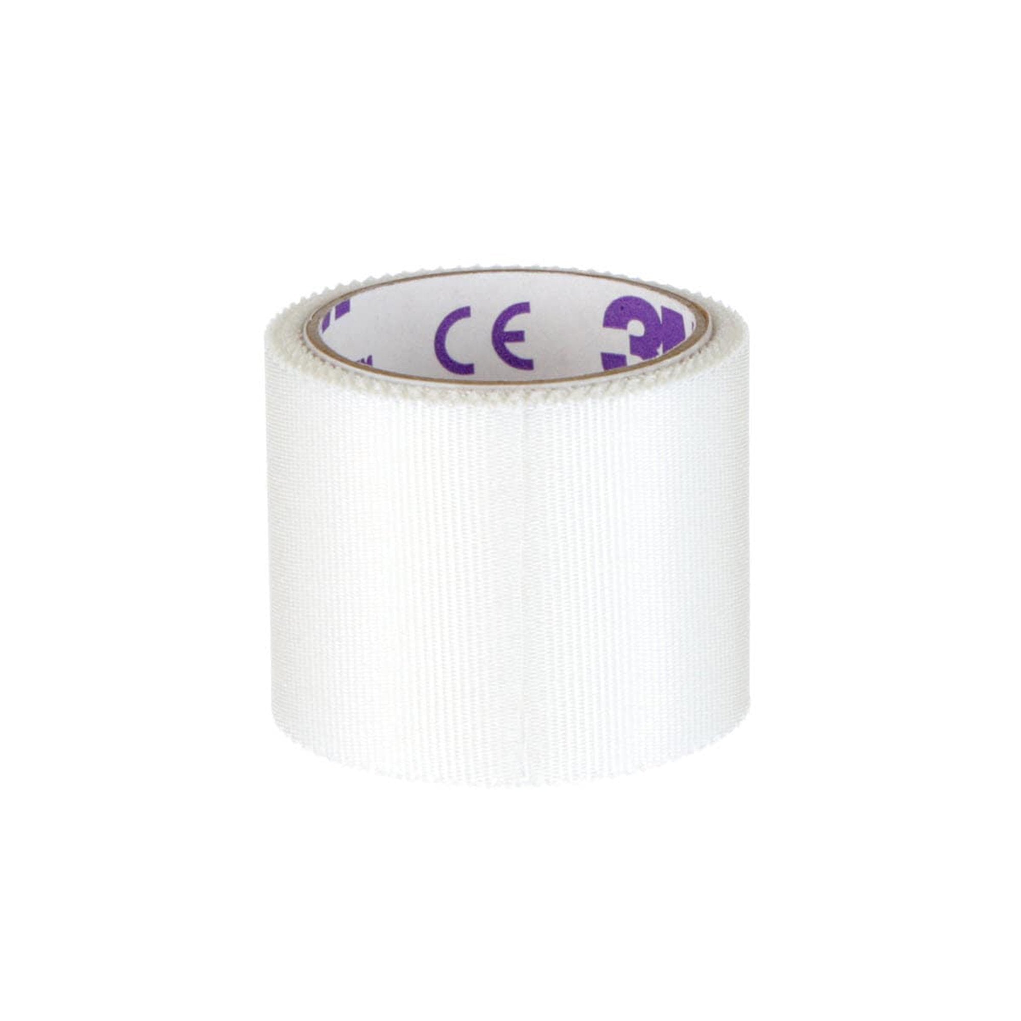 3M™ Durapore™ Silk-Like Cloth Medical Tape, 1 Inch x 1-1/2 Yard, White 1538S-1