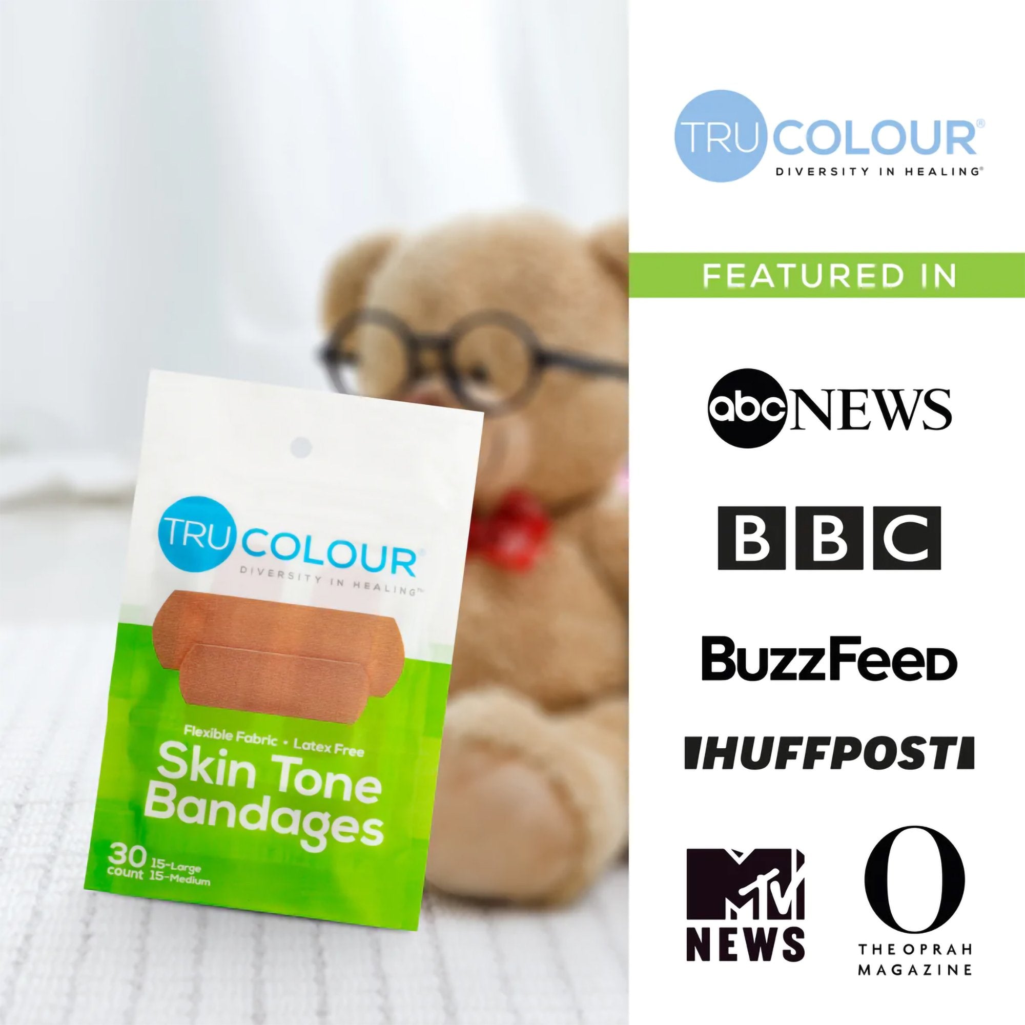 TruColour® Olive Adhesive Strip, 1 x 3 Inch TCB-101
