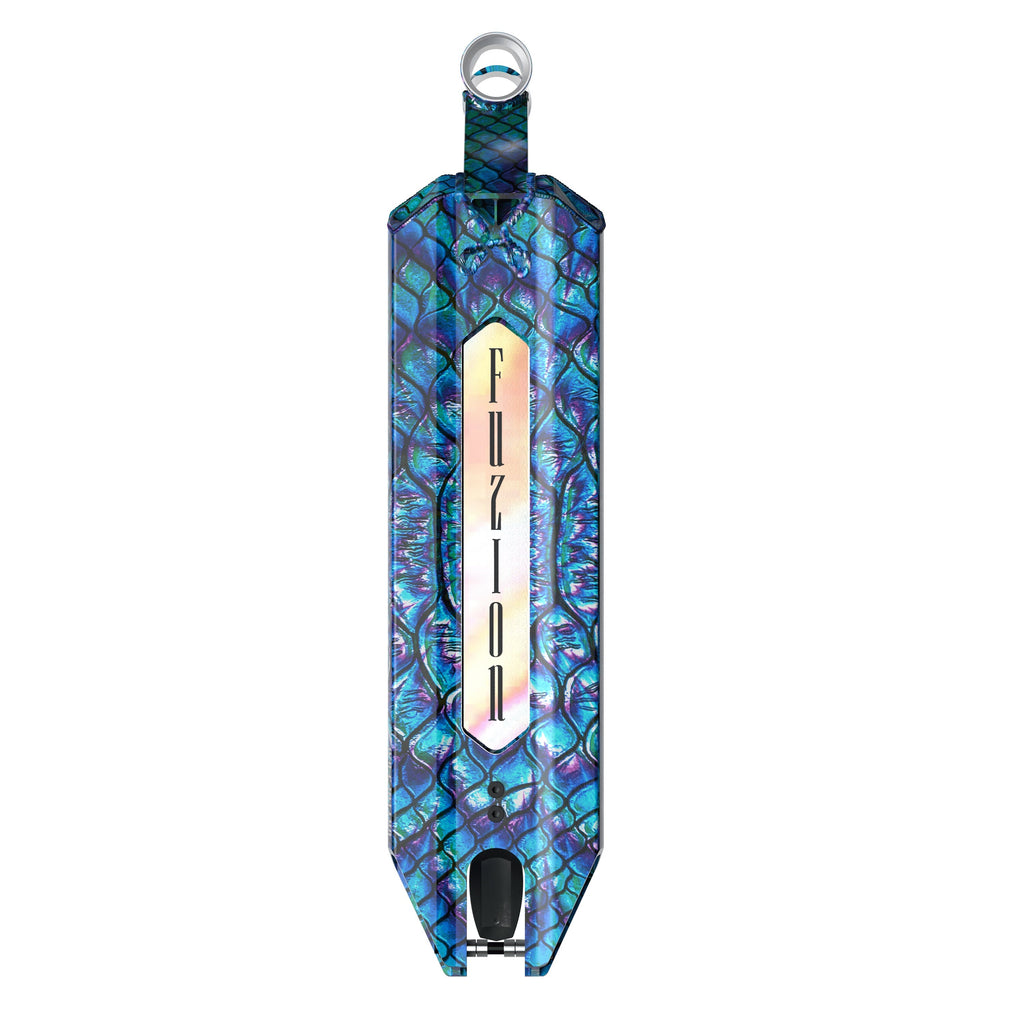 Fuzion Entropy 2.0 Scooter Deck 5″x19.5″ - Dragon Scale