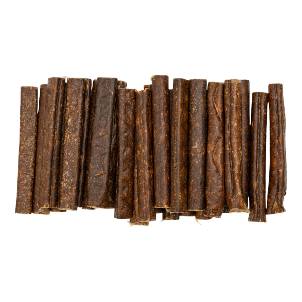 All-Natural Beef Sausage Dog Treats – Premium Chews Packed with Protein & Nutrients – 6 Inches (25/Case)